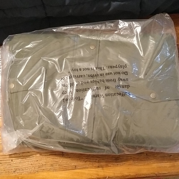 NWT Roaman's Women's 14/16 Puffer Coat Green - Picture 4 of 4